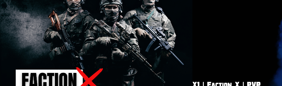X1 | Faction X Discord Server Banner
