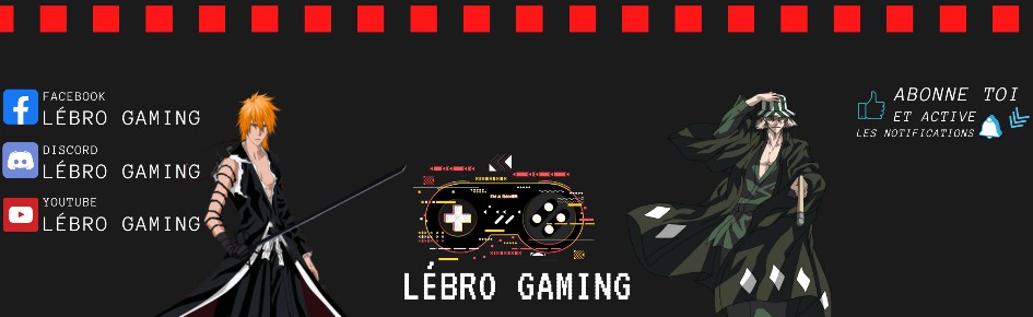 Lébro Gaming Discord Server Banner