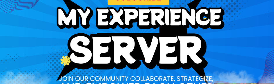 My Experience Server Discord Server Banner