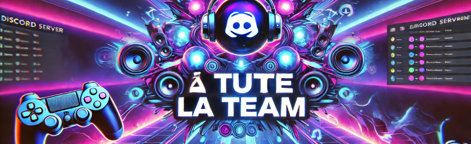 Toute la team Discord Server Banner