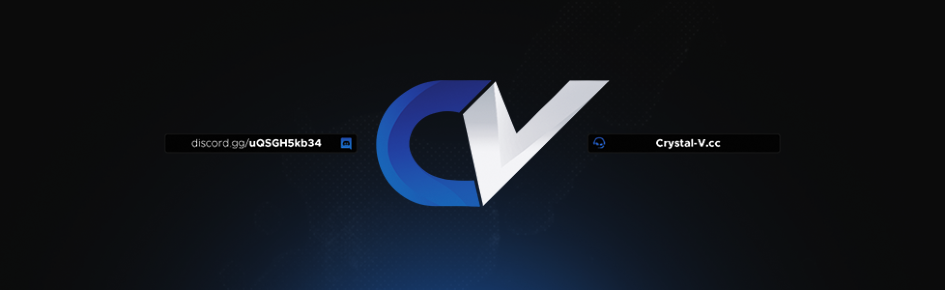 Crystal-V.cc Discord Server Banner