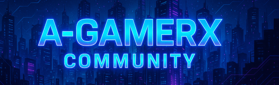 A-GamerX Community Discord Server Banner