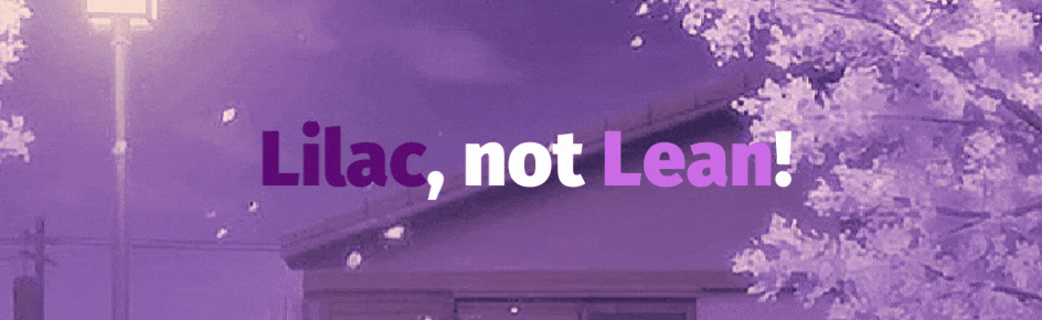 Lilac Discord Server Banner