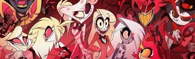 Hazbin Hotel Shenanigans Skwad. Discord Server Banner