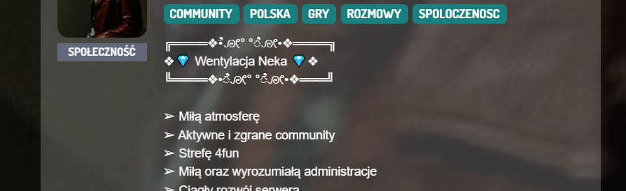 Wentylacja Neka Discord Server Banner