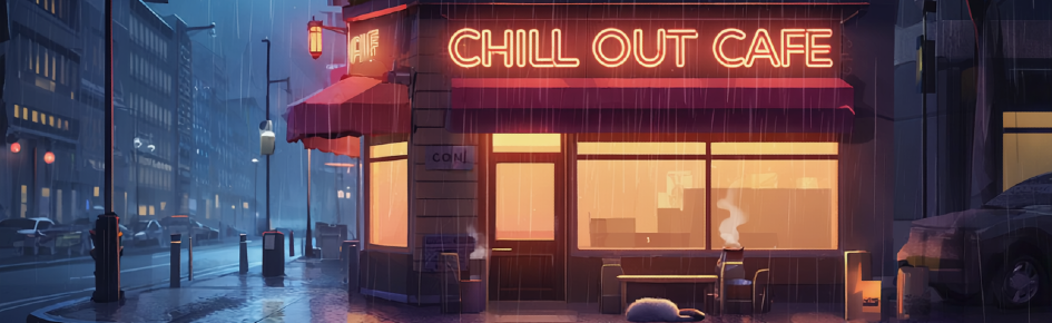 Chill out cafe Discord Server Banner
