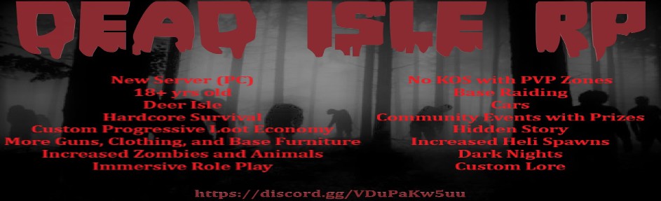 Dead Isle RP Discord Server Banner