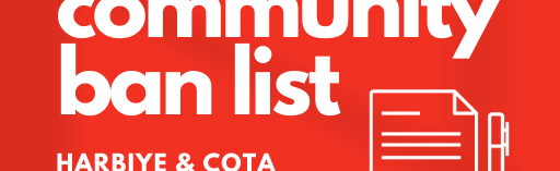 ᵗʳCommunity Ban List Discord Server Banner