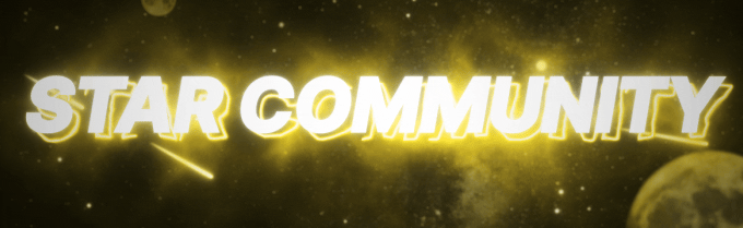 STAR COMMUNITY Discord Server Banner