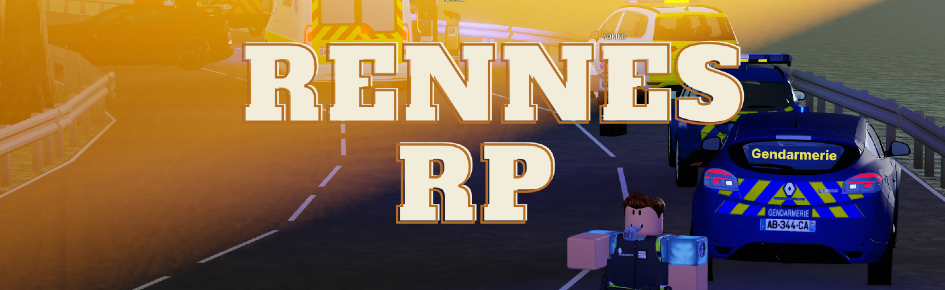 Rennes RôlePlay V2 Discord Server Banner