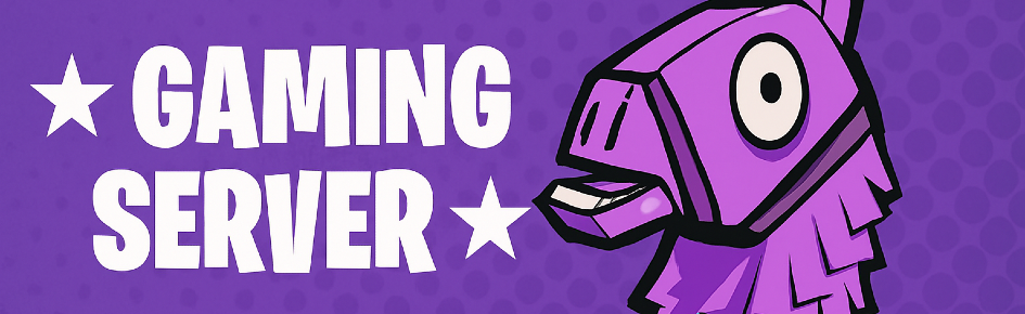 ★ gaming server ★ Discord Server Banner