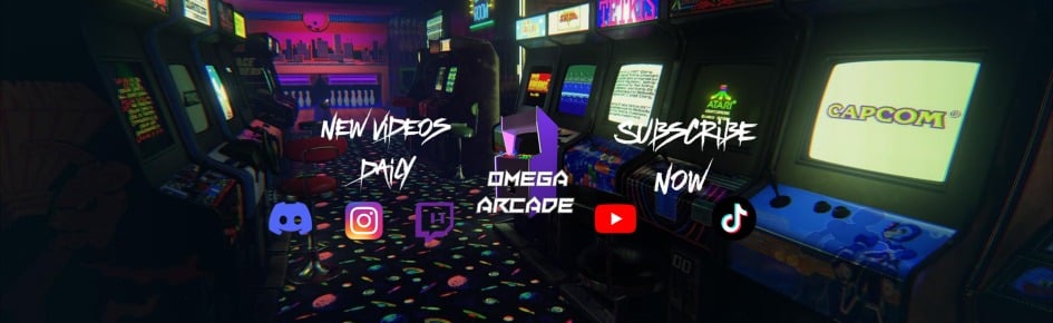 Omega Arcade Discord Server Banner