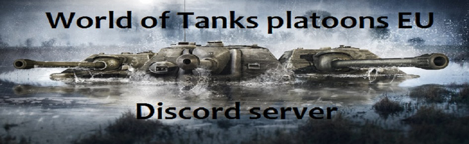 World of Tanks platoons EU Discord Server Banner