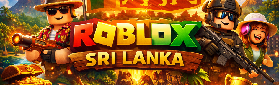 Roblox Sri Lankan Community Discord Server Banner