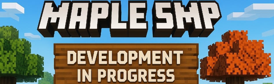Maple SMP Discord Server Banner