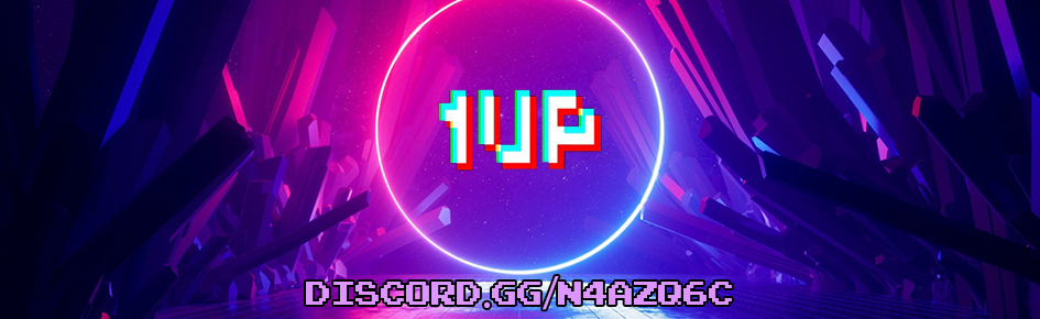 1UP Gaming Network Discord Server Banner