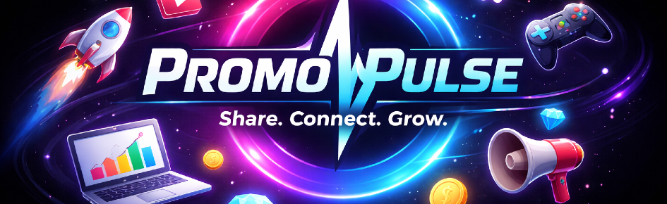 PromoPulse Discord Server Banner