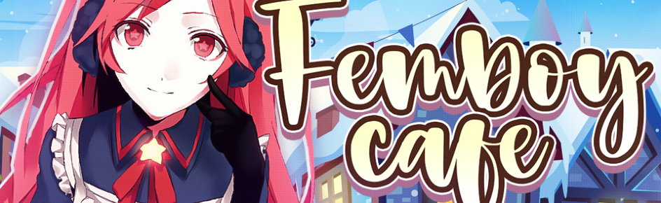 Femboy Café Discord Server Banner