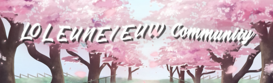 LOL EUNE/EUW Community Discord Server Banner