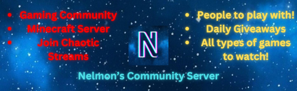 Nelmon's Community Server Discord Server Banner