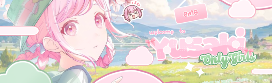 Yusaki 🌸♡ [Only girls] Discord Server Banner