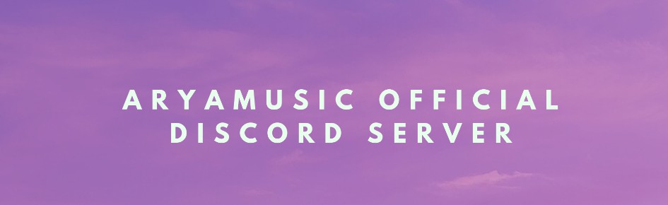AryaMusic - Official Discord Discord Server Banner