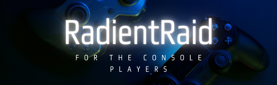 RadientRaid Discord Server Banner