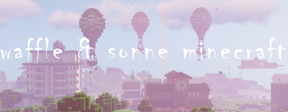 waffle&sonne minecraft Discord Server Banner