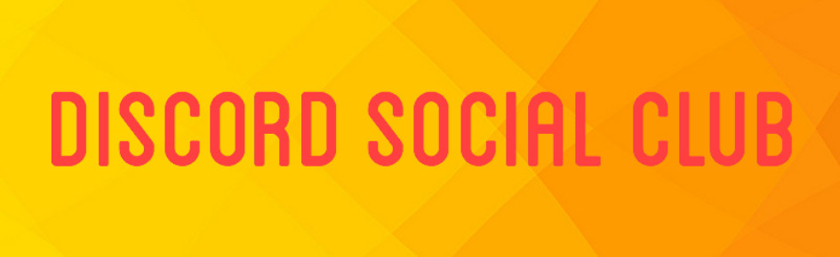Discord Social Club Discord Server Banner