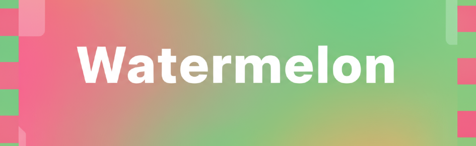 Watermelon Discord Server Banner