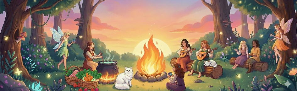 Athena's Bonfire Discord Server Banner