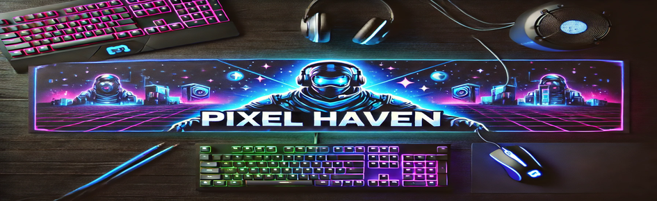 Pixel Haven🎮 Discord Server Banner