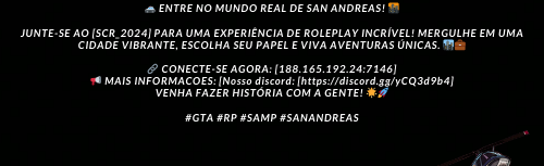 Sandreas Roleplay 2024 Discord Server Banner