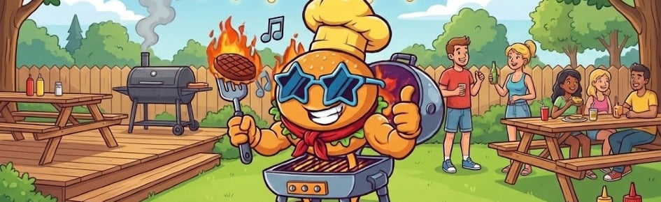 Funky Griller Discord Server Banner