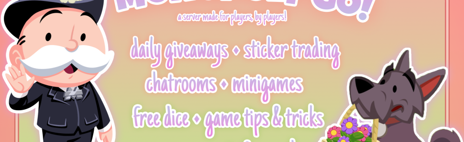 *･✧「𝕄𝕠𝕟𝕠𝕡𝕠𝕝𝕪 𝔾𝕆」✧･* Discord Server Banner