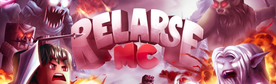 RelapseMC Minecraft Network Discord Server Banner
