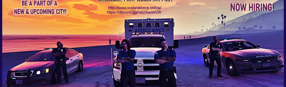 XCELERATION RP Discord Server Banner