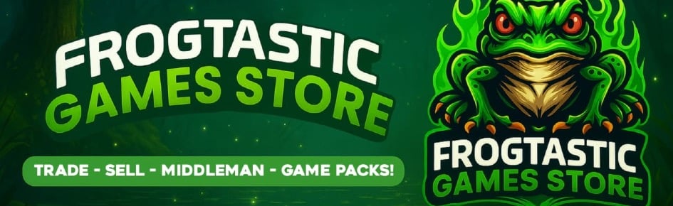Frogtastic Gaming Store Discord Server Banner