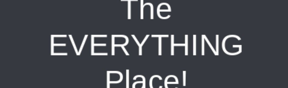 The EVERYTHING Place Discord Server Banner