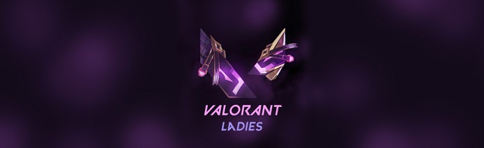 Valorant Global Ladies Discord Server Banner