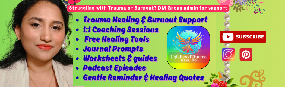 Childhood Trauma Healing Discord Server Banner