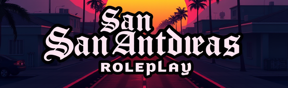 San Andreas RolePlay Discord Server Banner