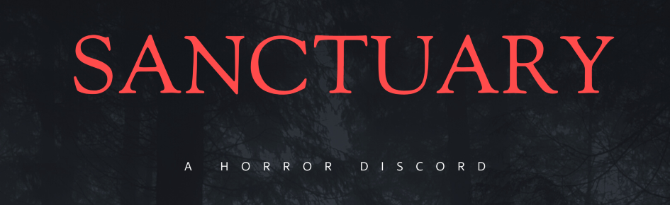 s - a n c t u a r y | 18 + Discord Server Banner