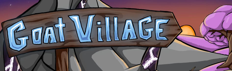 Goat Village Discord Server Banner