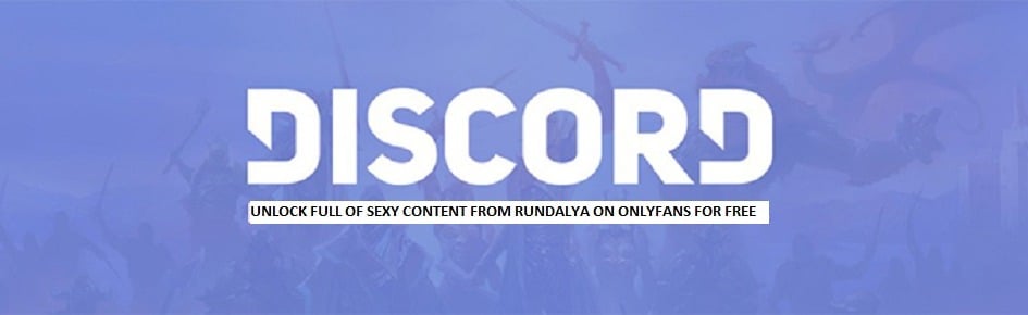 Rundalya Brown from Onlyfans Fan Discord Server Banner
