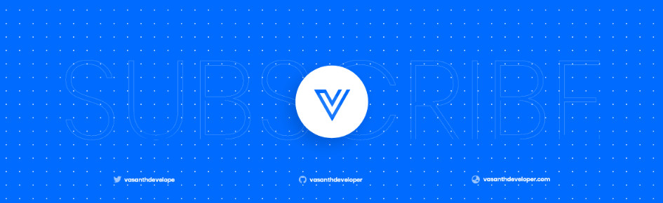 Vasanth Developer Discord Server Banner