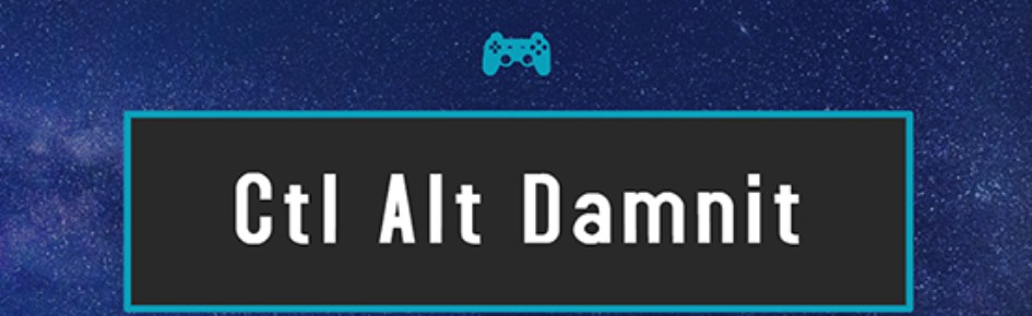 Ctrl Alt Dammit Gaming Discord Server Banner