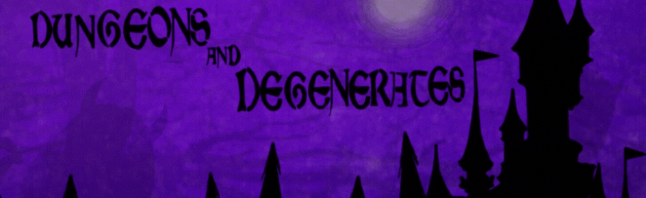 Dungeons and Degenerates 18+🖤 Discord Server Banner