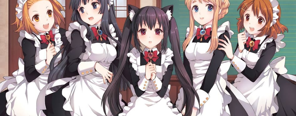 Maid café - Boost us! Discord Server Banner