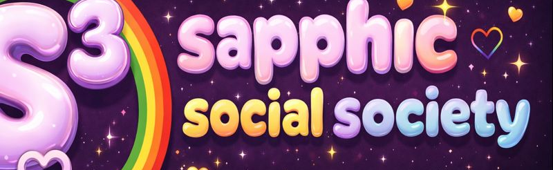 Sapphic Social Society Discord Server Banner